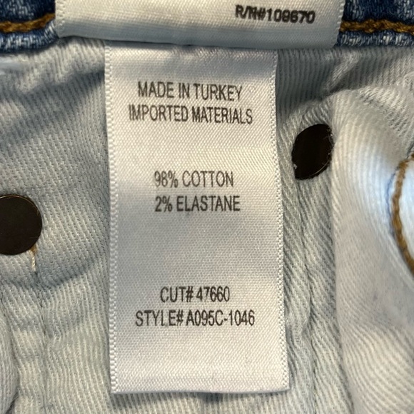 AGOLDE High Rise Straight Crop Jeans - Picture 16 of 16